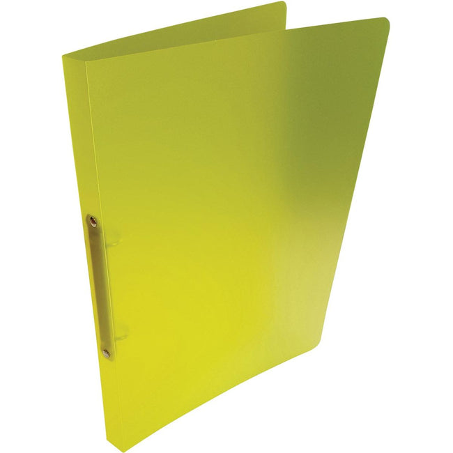 Alpha - Ringordner, für ft A4, aus PP, 2 Ringe à 16 mm, transparent gelb