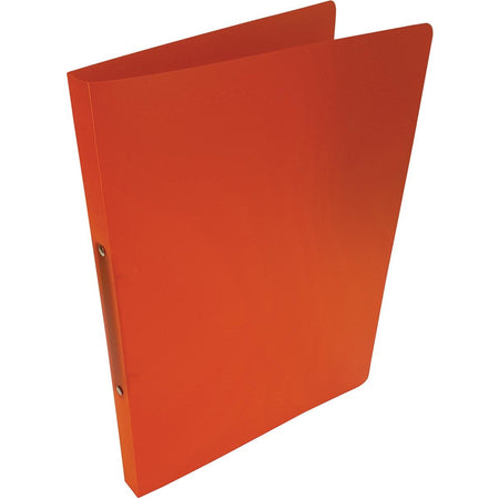 Alpha -   ringmap, voor ft A4, uit PP, 2 ringen van 16 mm, transparant oranje
