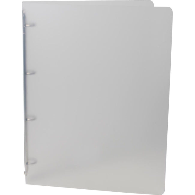Alpha - Ringordner, für ft A4, aus PP, 4 Ringe à 16 mm, transparent weiß