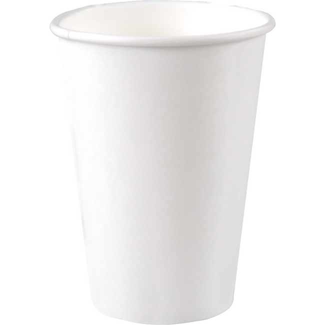 Klika - Tasse à café carton 180cc BLANC 100 pièces