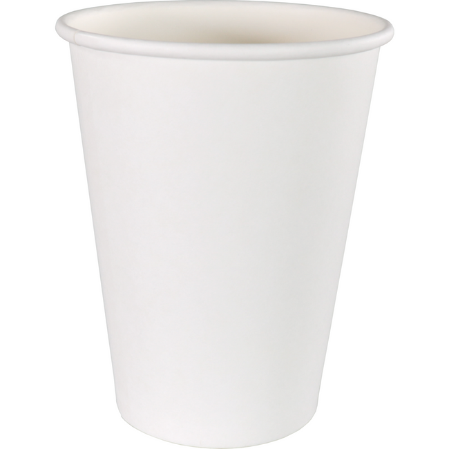 Klika - Koffiebeker | Karton + PE | 400ml | 12oz | 110mm | wit | 1000 stuks