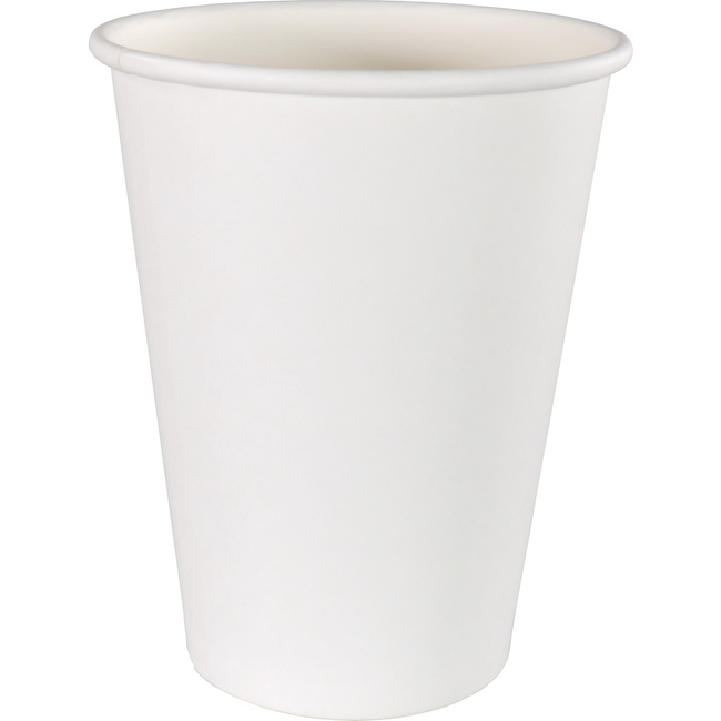 Klika -  Koffiebeker | Karton + PE | 400ml | 12oz | Ø90mm | wit | 1000 stuks
