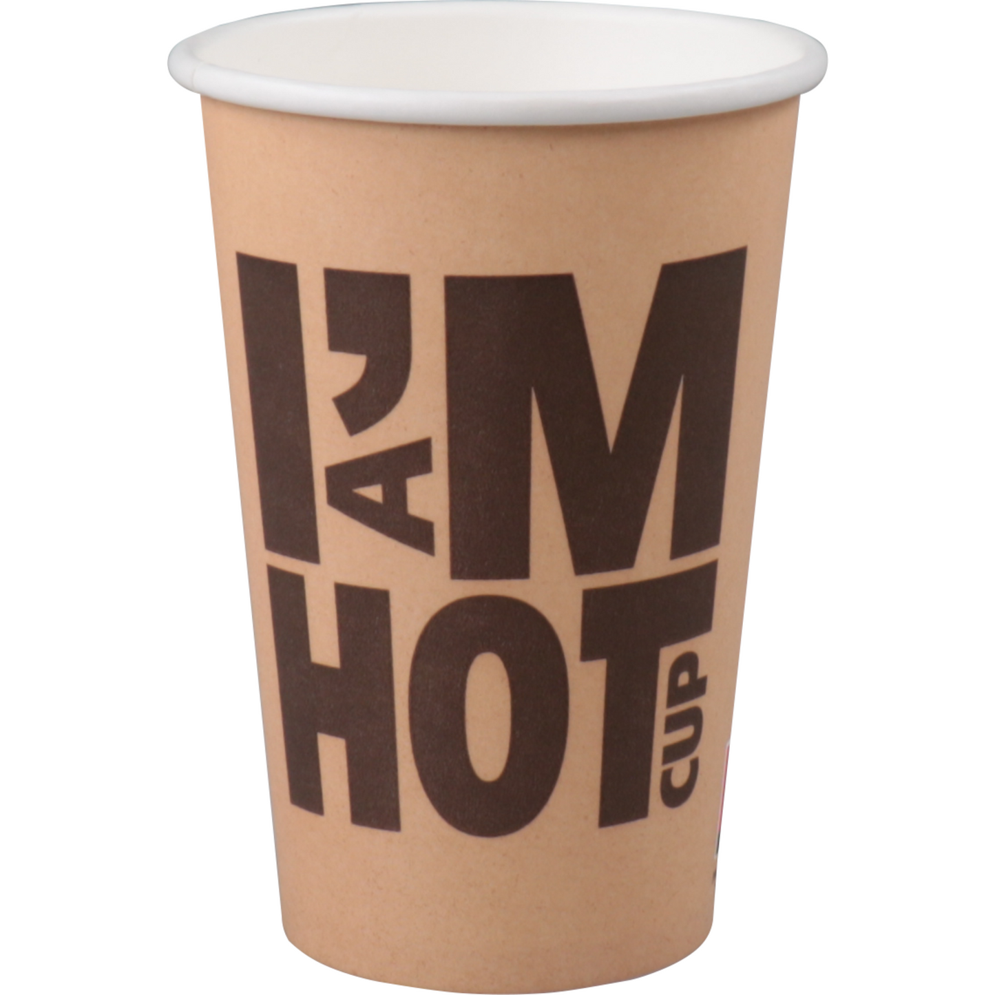 Klika - Tasse à café | Je suis une tasse CHAUDE | Carton + PE | 300 ml | 10 onces | 110 mm | 1000 pièces