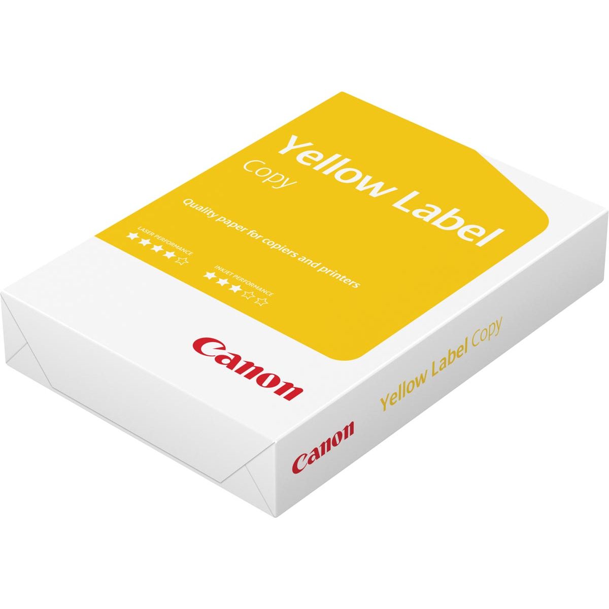 Canon - Papier de copie Yellow Label Copy ft A4, 80 g, paquet de 500 feuilles