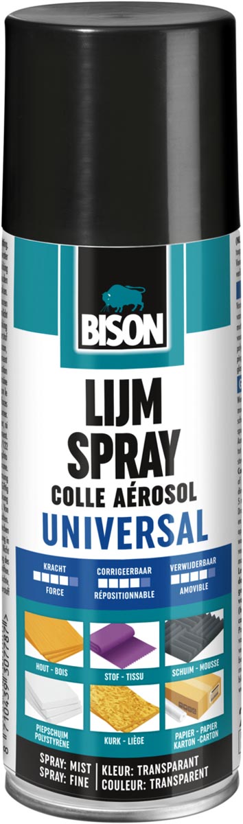 Bison -   lijmspray Universal, 200 ml