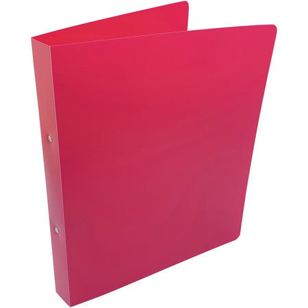 Alpha -   ringmap, voor ft A4, uit PP, 2 ringen van 25 mm, roze