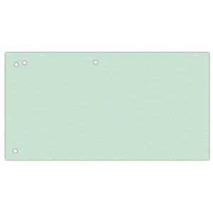 OFFICE products -   verdeelstroken, 240 x 105 mm, pak van 100 stuks, groen