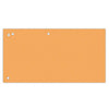 OFFICE products -   verdeelstroken, 240 x 105 mm, pak van 100 stuks, oranje