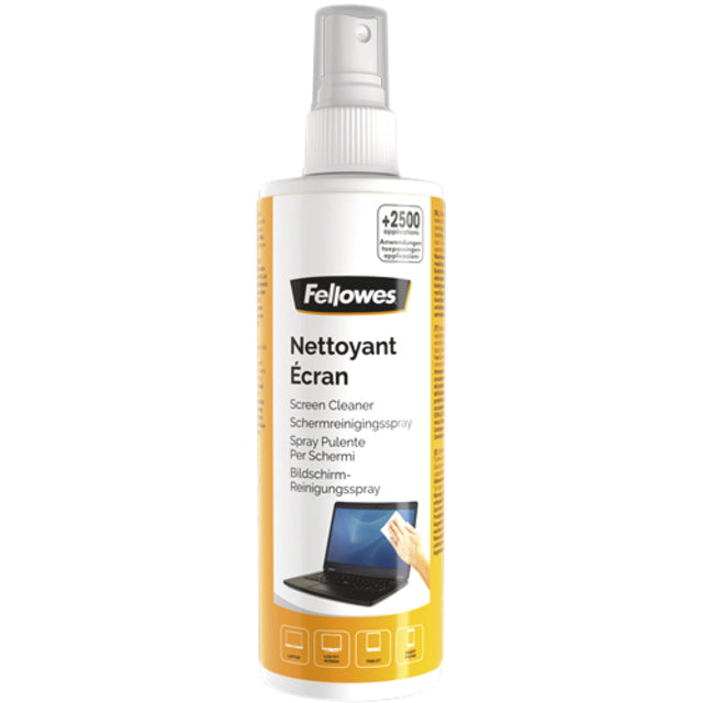 Fellowes - Spray nettoyant pour écran 250ml
