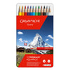 Caran d'ache - Crayons de couleur lo 12 pièces assorties