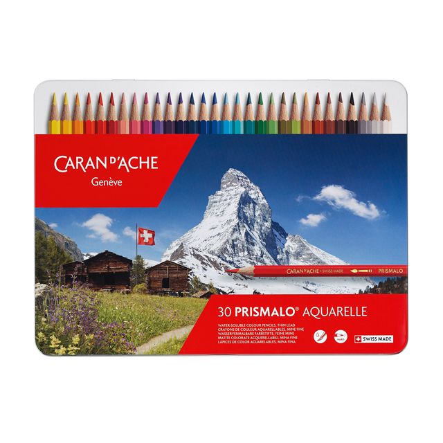 Caran d'ache - Crayons de couleur lo 30 pièces assorties