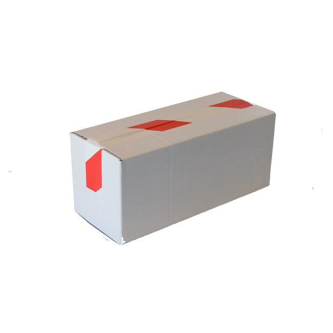 IEZZY -  Waarschuwingse  50mmx66m rood/wit | 18 stuks