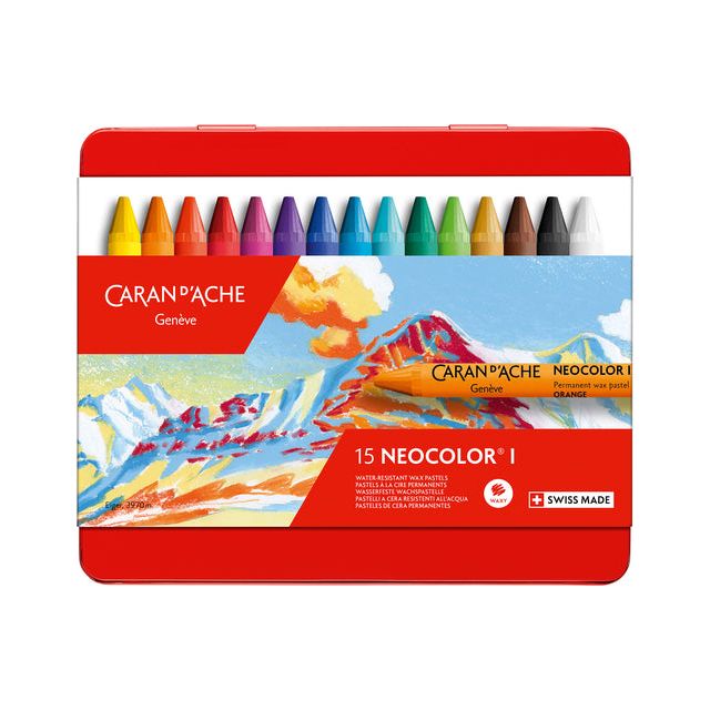 Caran d'ache - Waskrijt caran d'ache neocolor i ass