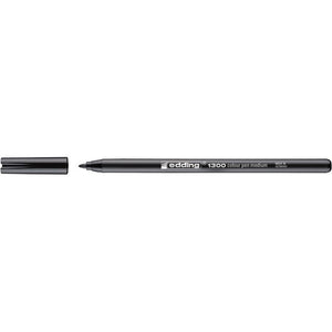 Edding - Fineliner 1300 mittelschwarz