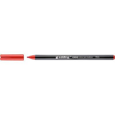 Edding - Fineliner 1300 mittelrot | 10 Stück