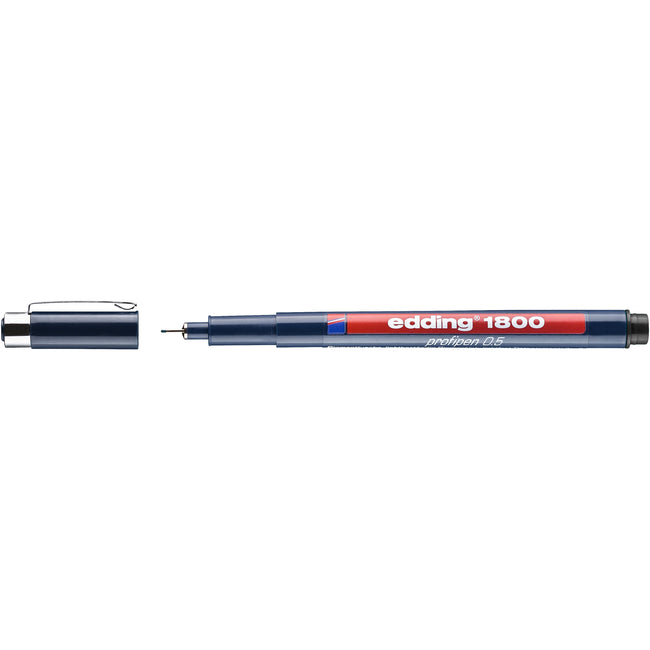 Edding - Fineliner 1800 0,5mm schwarz