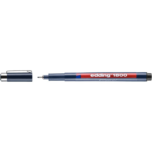Edding - Fineliner 1800 0.7mm noir