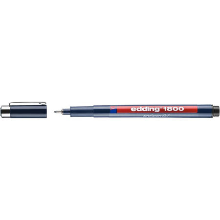 Edding - Fineliner 1800 0,7mm schwarz