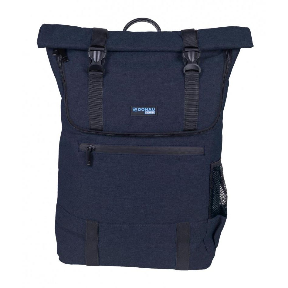 DONAU TRAVEL - sac à dos London, 18 l, 15,6 pouces, bleu marine