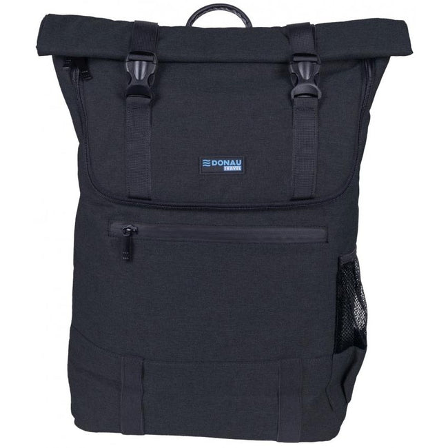 DONAU TRAVEL - sac à dos Londres, 18 l, 15,6 pouces, noir