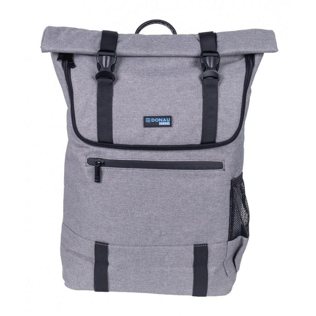 DONAU TRAVEL - sac à dos Londres, 18 l, 15,6 pouces, gris