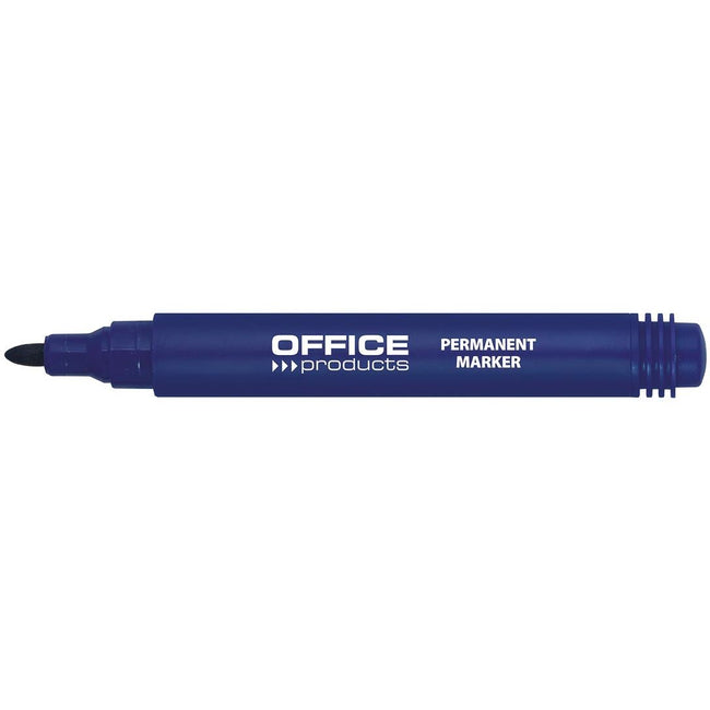 Produits de bureau - marqueur permanent 1-3 mm, rond, bleu