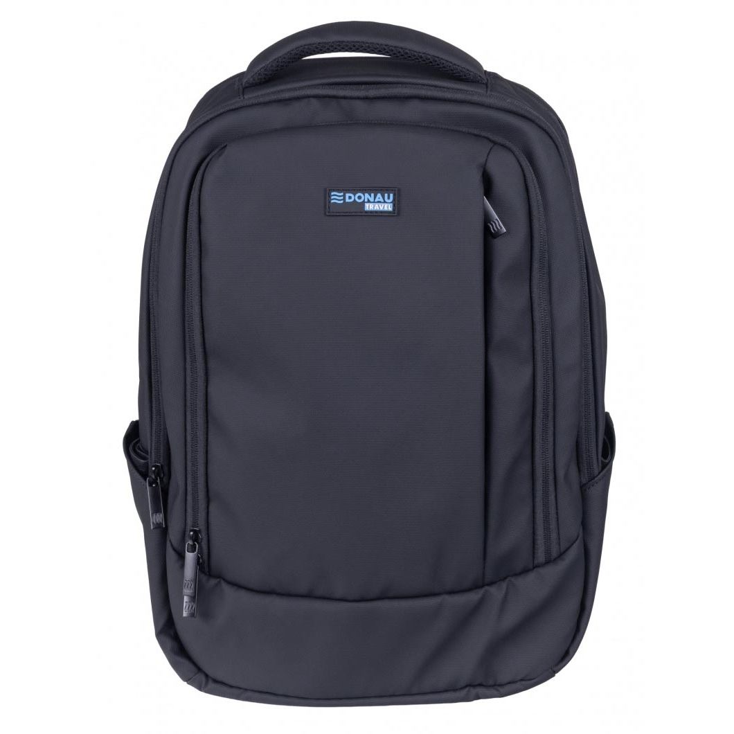 Donau Travel - Rucksack Berlin, 16 l, 15,6 Zoll, schwarz