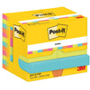 Haftnotizen – Poptimistisch, 100 Blatt, 38 x 51 mm, Packung mit 12 Blöcken