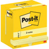 Post-it - Bloc-notes Z-Note R350 76x127mm jaune 12 pièces