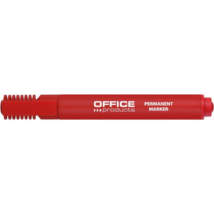 Fournitures de bureau - marqueur permanent 1-5 mm, pointe biseautée, rouge