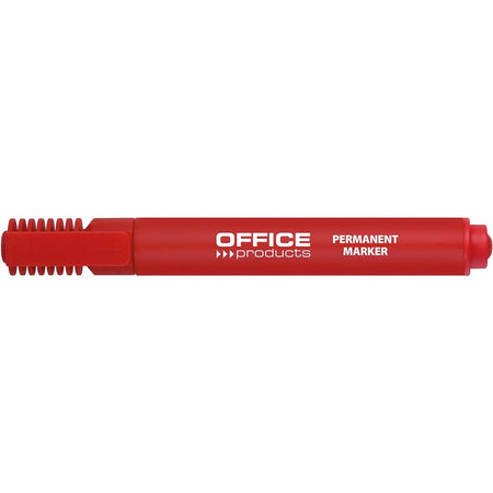 Office Products - Permanentmarker 1-5 mm, Keilspitze, rot