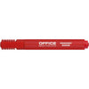 Office Products - Permanentmarker 1-5 mm, Keilspitze, rot