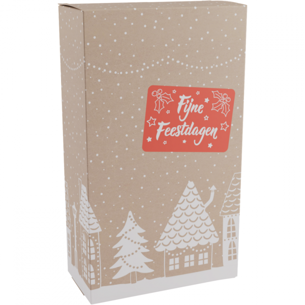 Coffret bouteilles de vin 2 bouteilles 190x95x330mm MAISONS 10 pièces