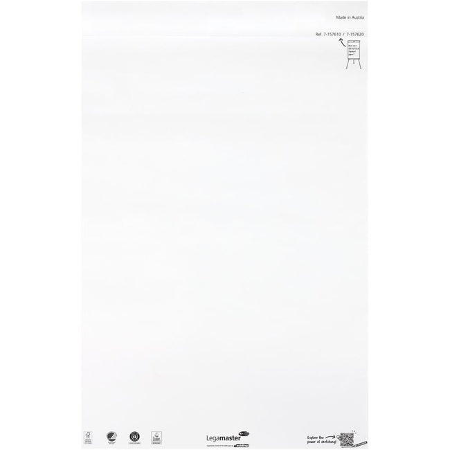 Legamaster - Flipover Paper Legamaster Sketch Eco Blanco 5x 20V