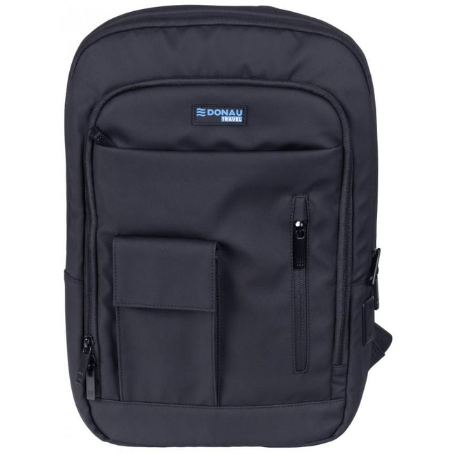 Donau Travel - sac à dos Rome, 9 l, 13,3 pouces, noir