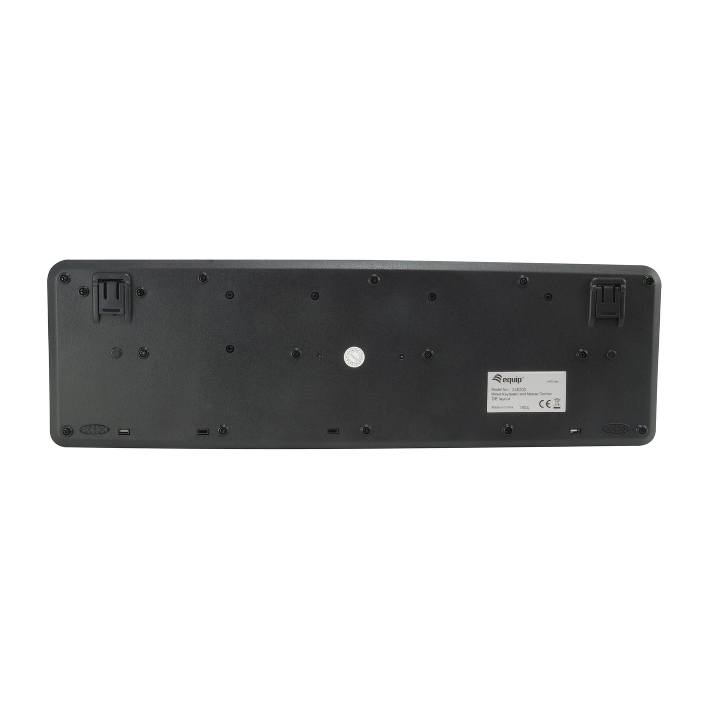EQUIP -   245201 toetsenbord Inclusief muis Kantoor USB QWERTY Spaans Zwart
