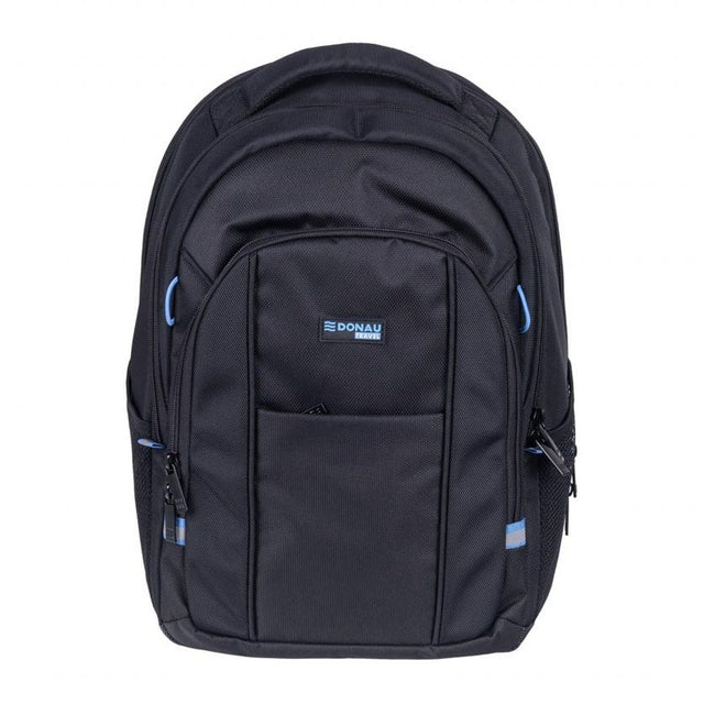 Donau Travel - Rucksack Paris, 30 l, 15,6 Zoll, schwarz