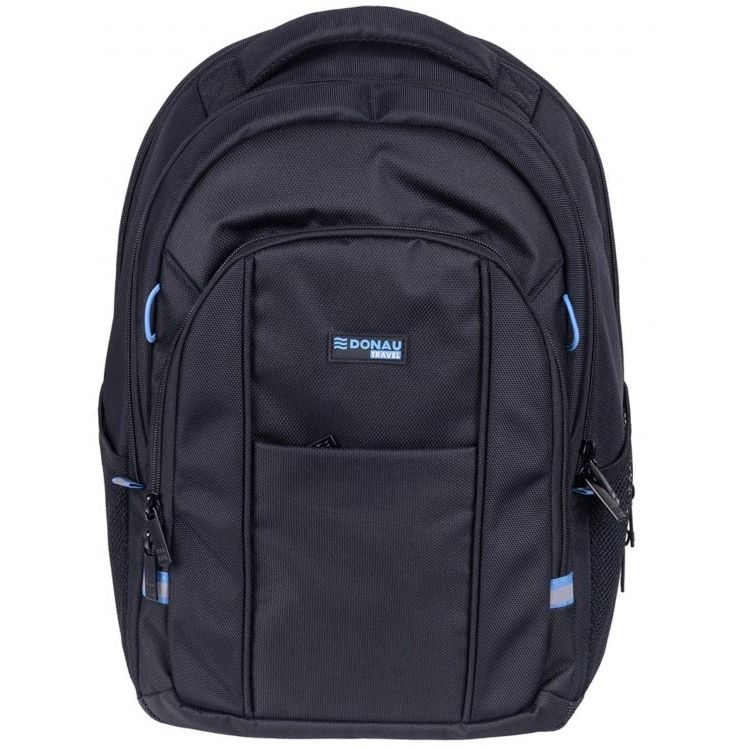 Donau Travel - sac à dos Paris, 30 l, 15,6 pouces, noir