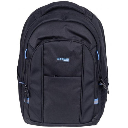 Donau Travel - Rucksack Paris, 30 l, 15,6 Zoll, schwarz