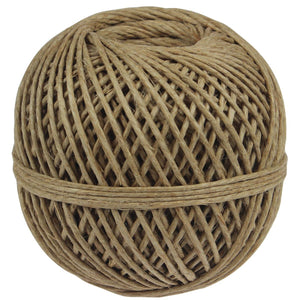 Klika - Corde cordelette en lin composée de 3 torons, pelote de 140 g, +/- 65 m