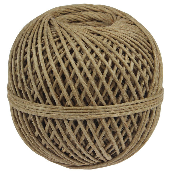 Klika -  Vlaskoord touw uit 3 draden, bol van 140 g, +/- 65 m
