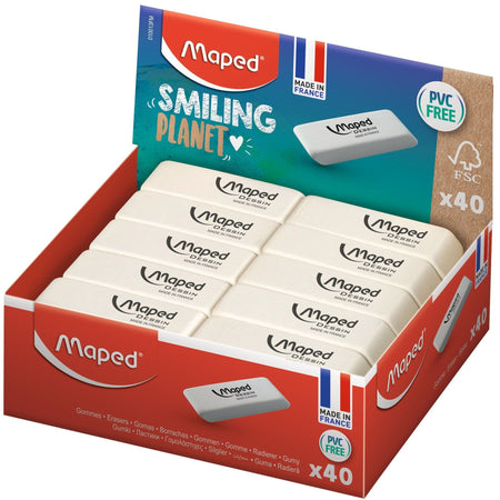 Maped -  Gum  smiling planet dessin wit