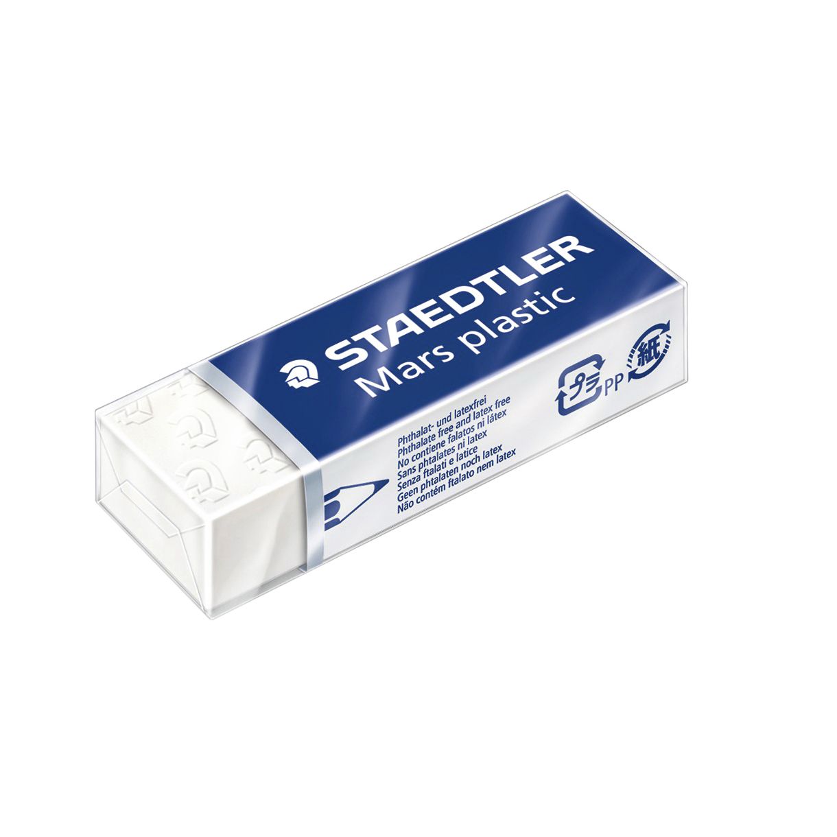 Staedtler -  Gum 52650 65x23x10mm potlood wit