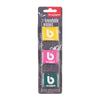 Bruynzeel - Kneedgum Teens blister de 3 pièces assorties | 12 pièces