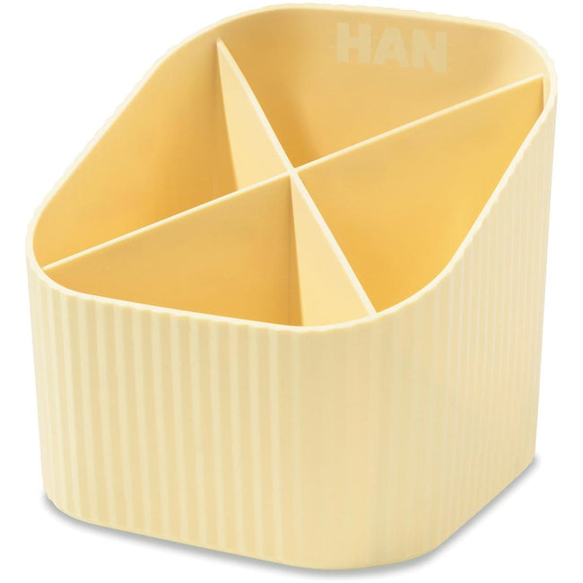 Han - Re -Run Pen Box, PP, Pastellgelb