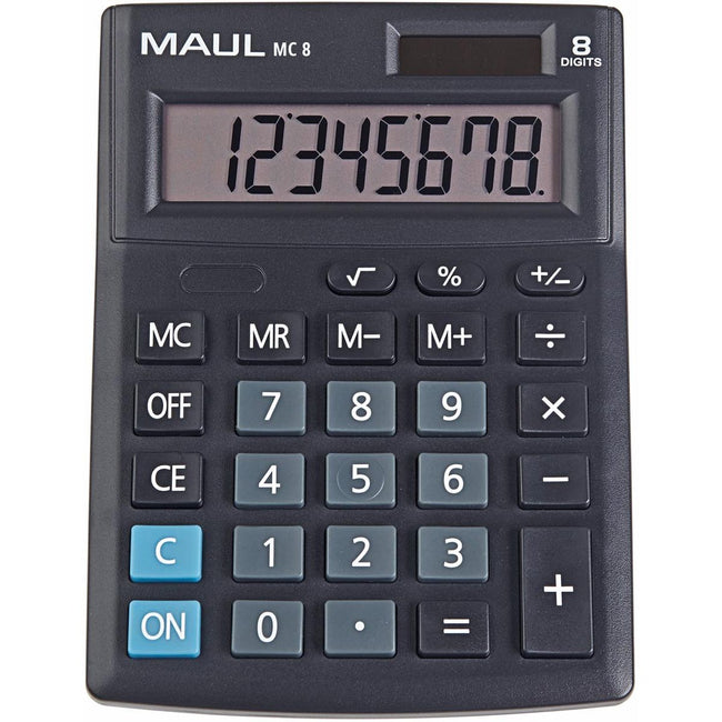 Maul - calculatrice de bureau MC 8, noir