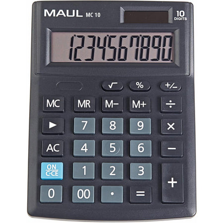 Maul - calculatrice de bureau MC 10, noir