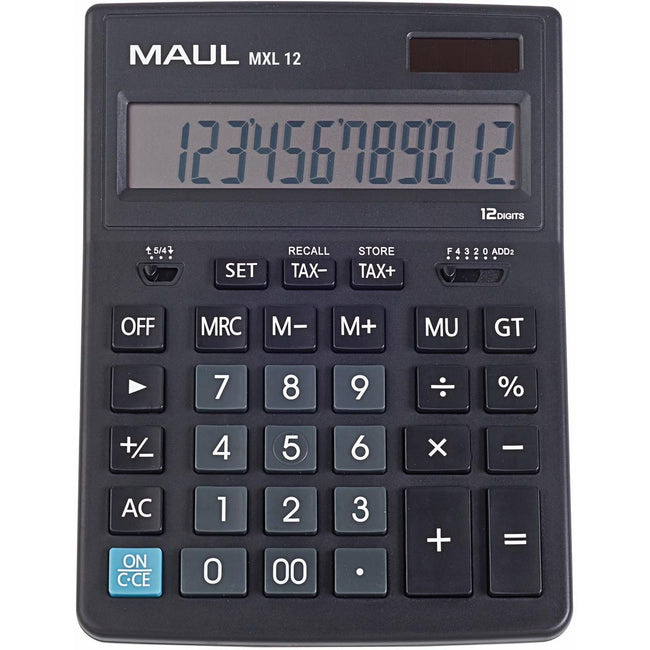 Maul - calculatrice de bureau MXL 12, noir