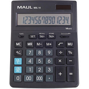 Maul - Tischrechner MXL 14, schwarz