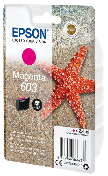 Epson - Cartouche d'encre 603 T03U3 rouge